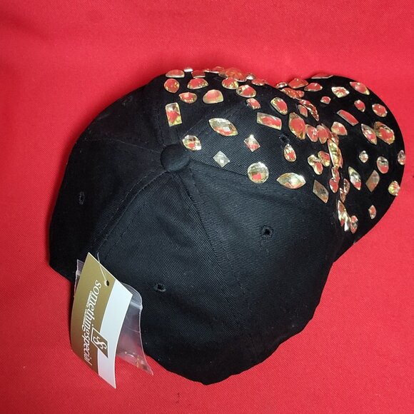 Something Special Womens Jewel Cap Bling Hat - Picture 9 of 10